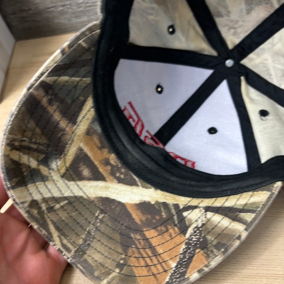 Dakota Supply Group Hat Cap Strap Back Brown Green Camouflage Outdoors - Picture 7 of 10